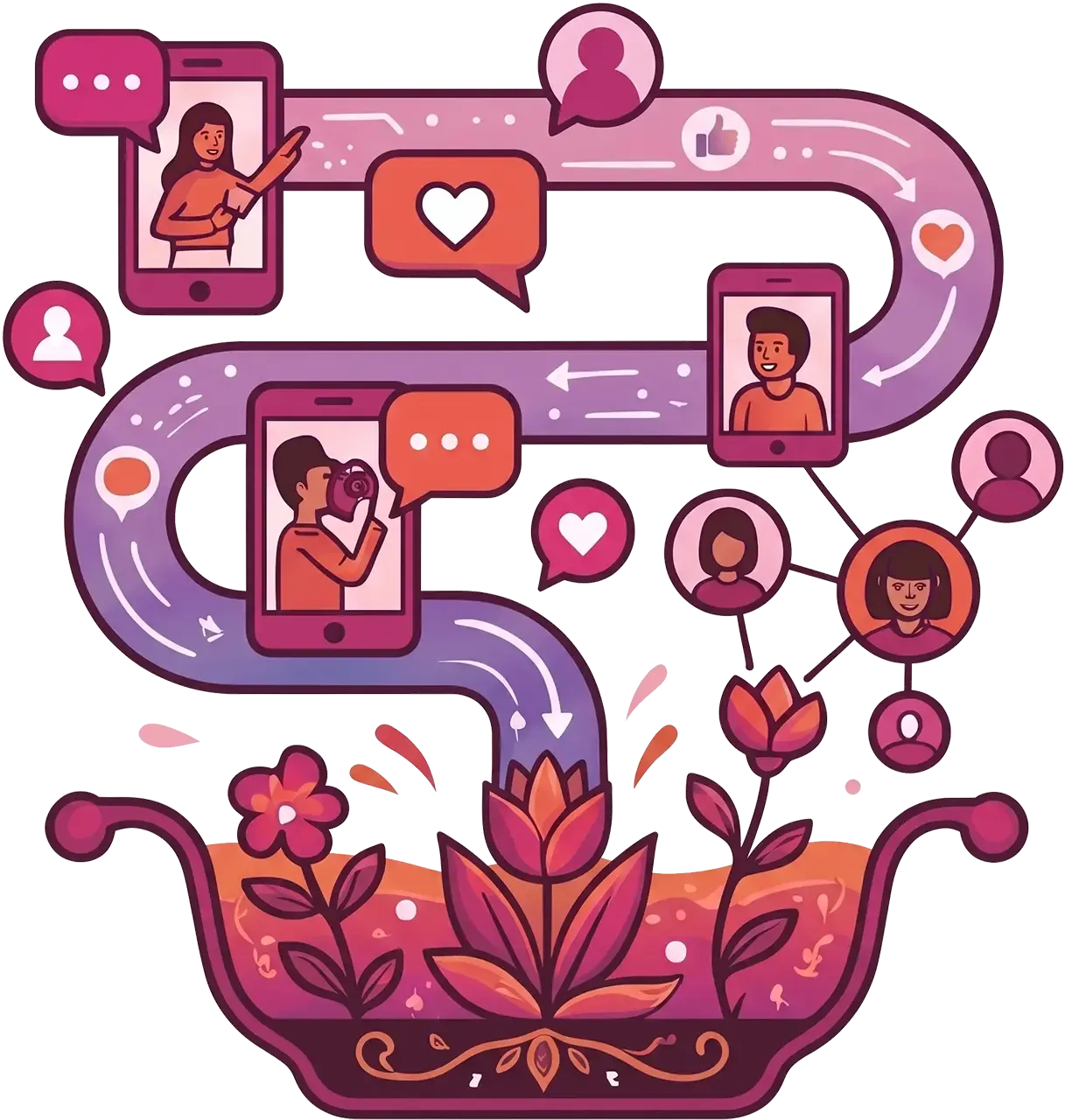 Facebook ads campaign targeting dashboard for social media marketing